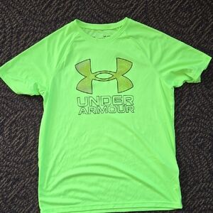 Under Armour Neon Green Short Sleeve Tee